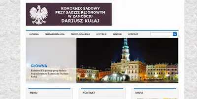 Komornik Sądowy przy Sądzie Rejonowym w Zamościu Dariusz Kułaj